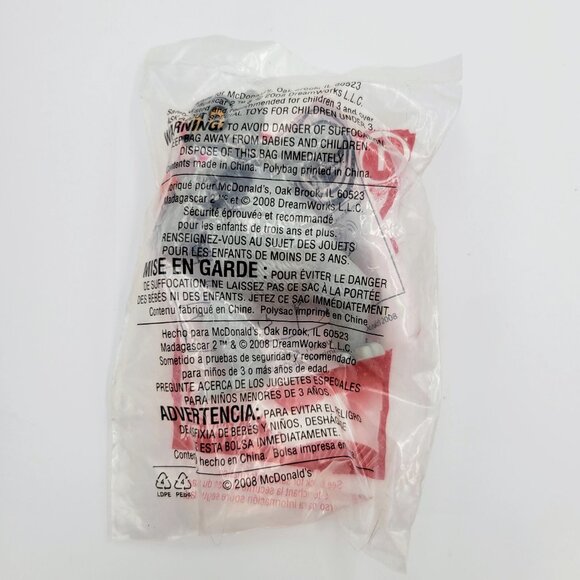 Julien Lemur New Madagascar 2 #7 McDonald’s Happy Meal Toy 2008 Read - Picture 4 of 6